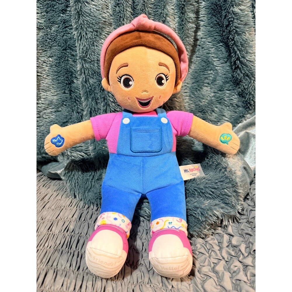Ms. Rachel Speak & Sing Interactive Plush Doll Tested Works Great